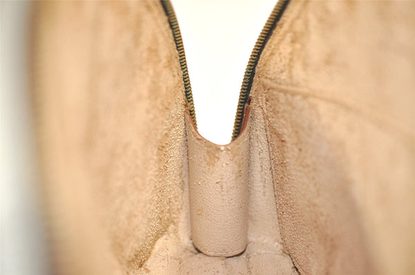 Auth Louis Vuitton Monogram Trousse Demi Ronde 23 Pouch M47520 Junk 9038J