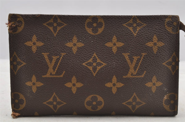 Authentic Louis Vuitton Monogram Pouch For Bucket PM LV Junk 9039I