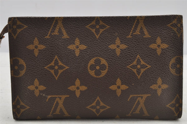 Authentic Louis Vuitton Monogram Pouch For Bucket PM LV Junk 9039I