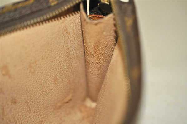 Authentic Louis Vuitton Monogram Pouch For Bucket PM LV Junk 9039I