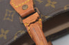 Authentic Louis Vuitton Monogram Sac Plat Hand Tote Bag Old Model LV Junk 9039J