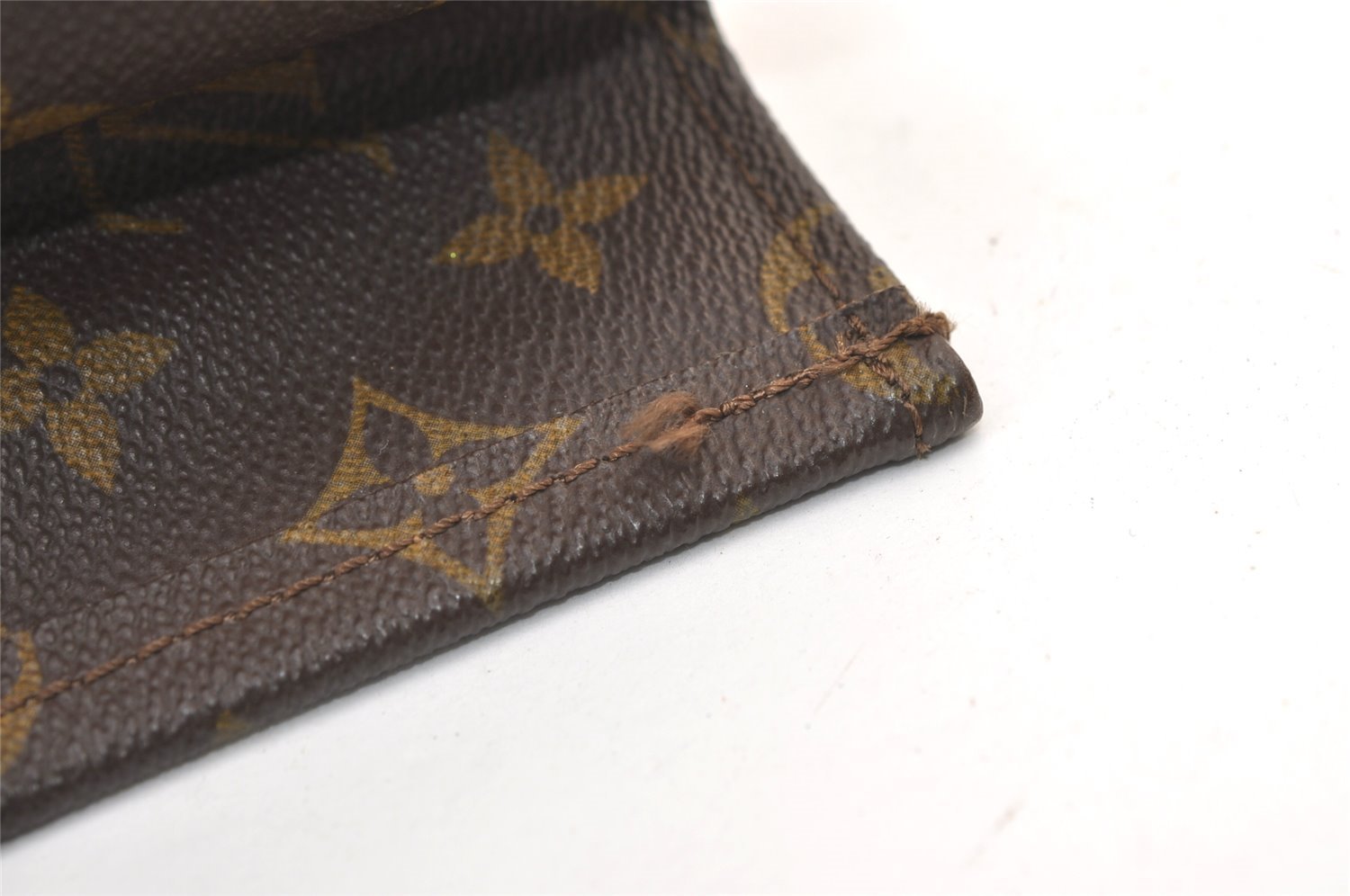 Authentic Louis Vuitton Monogram Sac Plat Hand Tote Bag Old Model LV Junk 9039J