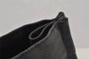 Authentic HERMES Fourre Tout MM Vintage Hand Tote Bag Canvas Black 9041I