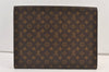 Authentic Louis Vuitton Monogram Poche Ministre Document Case M53445 LV 9042J