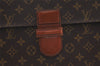 Authentic Louis Vuitton Monogram Poche Ministre Document Case M53445 LV 9042J