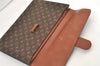 Authentic Louis Vuitton Monogram Poche Ministre Document Case M53445 LV 9042J