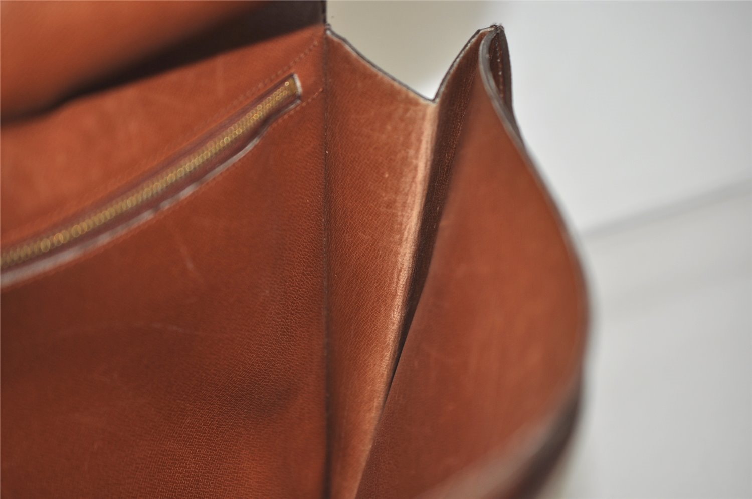 Authentic Louis Vuitton Monogram Poche Ministre Document Case M53445 LV 9042J