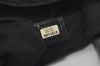 Authentic CHANEL New Travel Line Shoulder Tote Bag Nylon Leather Black 9043I