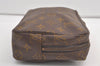 Auth Louis Vuitton Monogram Trousse Toilette 23 Clutch Hand Bag Old Model 9043J