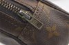 Auth Louis Vuitton Monogram Trousse Toilette 23 Clutch Hand Bag Old Model 9043J