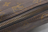 Auth Louis Vuitton Monogram Trousse Toilette 23 Clutch Hand Bag Old Model 9043J