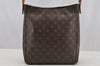 Authentic Louis Vuitton Monogram Looping GM Shoulder Bag M51145 LV Junk 9044I