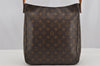 Authentic Louis Vuitton Monogram Looping GM Shoulder Bag M51145 LV Junk 9044I