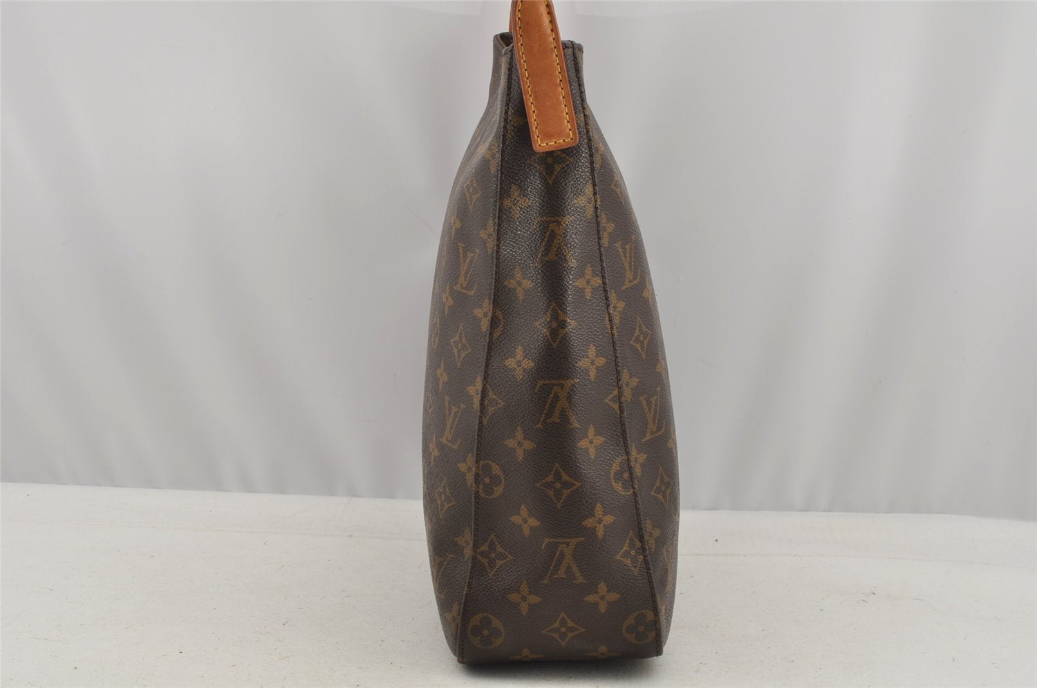 Authentic Louis Vuitton Monogram Looping GM Shoulder Bag M51145 LV Junk 9044I