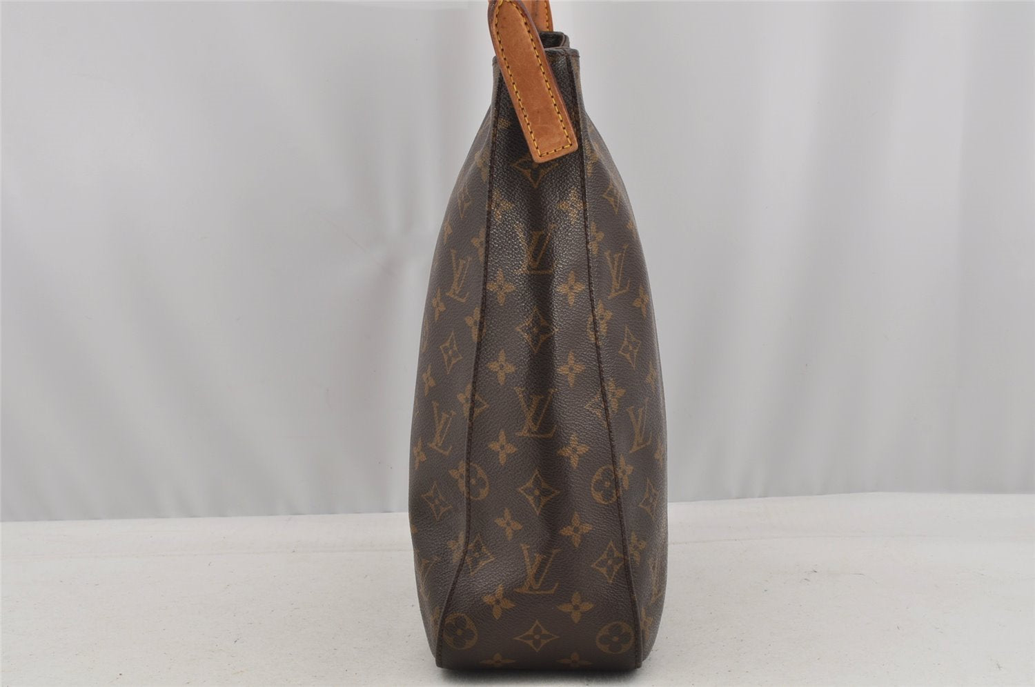 Authentic Louis Vuitton Monogram Looping GM Shoulder Bag M51145 LV Junk 9044I