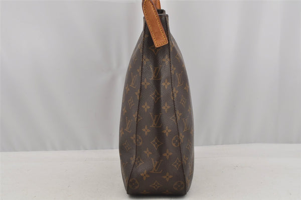 Authentic Louis Vuitton Monogram Looping GM Shoulder Bag M51145 LV Junk 9044I