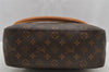 Authentic Louis Vuitton Monogram Looping GM Shoulder Bag M51145 LV Junk 9044I