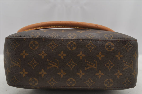 Authentic Louis Vuitton Monogram Looping GM Shoulder Bag M51145 LV Junk 9044I