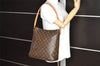 Authentic Louis Vuitton Monogram Looping GM Shoulder Bag M51145 LV Junk 9044I