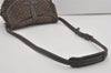 Auth Louis Vuitton Monogram Mini Lin Saumur 30 Shoulder Bag M95227 Brown 9045I