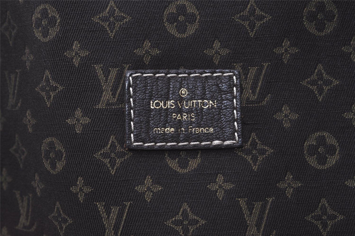 Auth Louis Vuitton Monogram Mini Lin Saumur 30 Shoulder Bag M95227 Brown 9045I