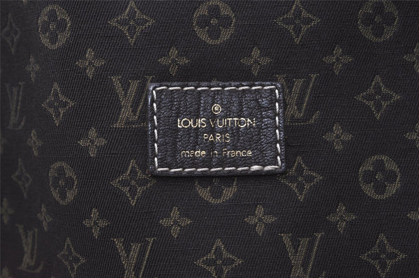 Auth Louis Vuitton Monogram Mini Lin Saumur 30 Shoulder Bag M95227 Brown 9045I