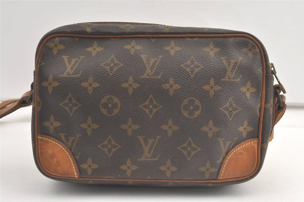 Authentic Louis Vuitton Monogram Trocadero 23 Shoulder Cross Bag M51276 LV 9045J