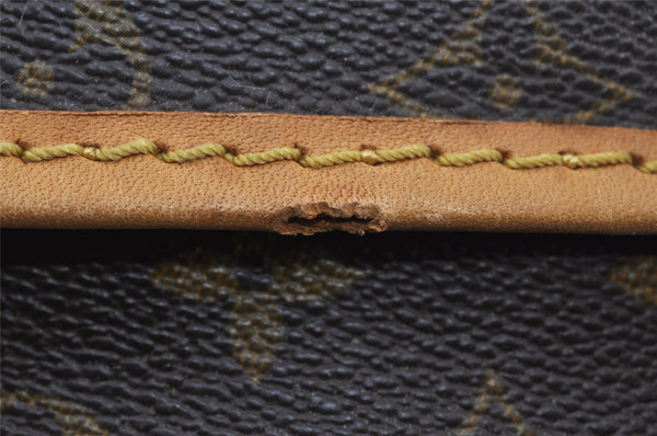 Authentic Louis Vuitton Monogram Sac Chasse 2Way Travel Hand Bag Old Model 9046I