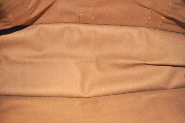 Authentic Louis Vuitton Monogram Sac Chasse 2Way Travel Hand Bag Old Model 9046I