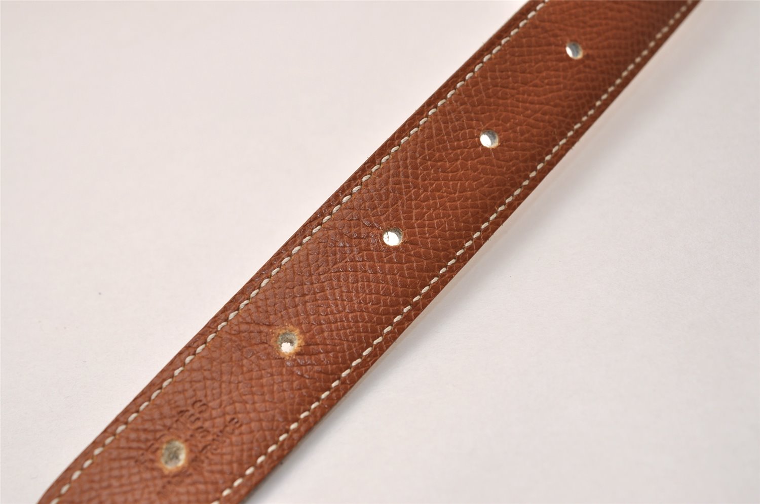 Authentic HERMES Mini Constance Leather Belt 70cm 27.6