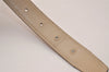 Authentic HERMES Mini Constance Leather Belt 70cm 27.6" Brown Beige Box 9047J