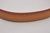 Authentic Louis Vuitton Leather Shoulder Strap Beige 46.9" LV 9048I