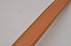 Authentic Louis Vuitton Leather Shoulder Strap Beige 46.9" LV 9048I