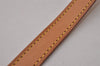 Authentic Louis Vuitton Leather Shoulder Strap Beige 46.9" LV 9048I