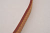 Authentic Louis Vuitton Leather Shoulder Strap Beige 46.9" LV 9048I