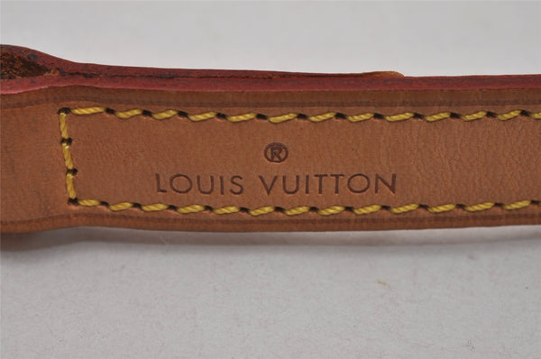 Authentic Louis Vuitton Leather Shoulder Strap Beige 46.9" LV 9048I