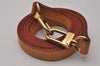 Authentic Louis Vuitton Leather Shoulder Strap Beige 46.9" LV 9048I