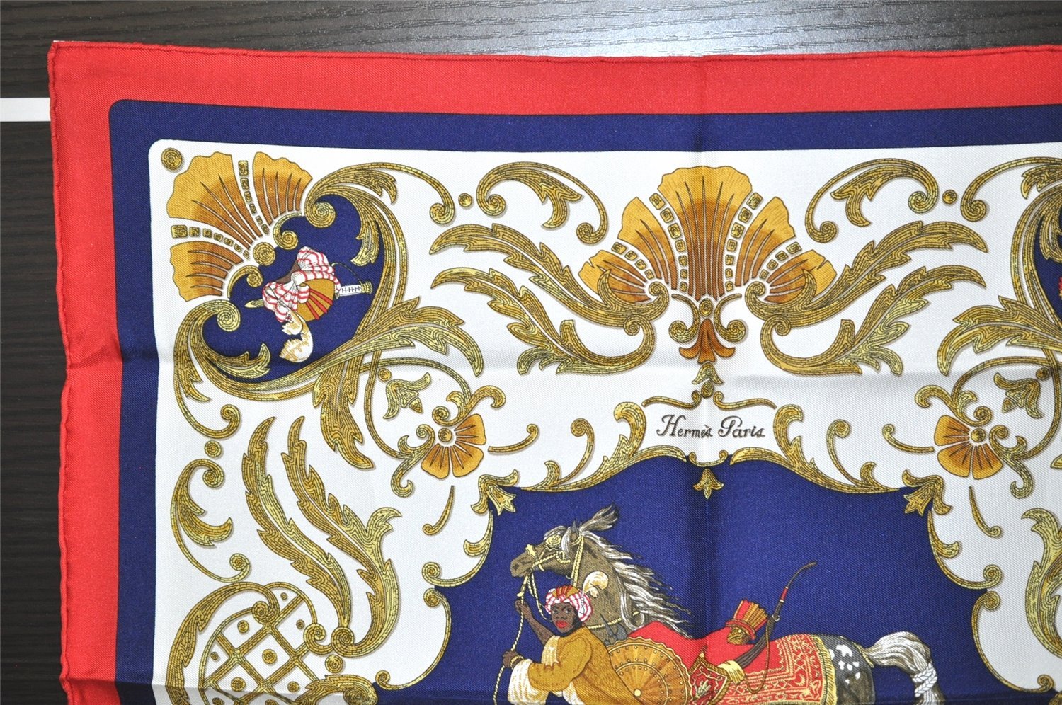 Authentic HERMES Petit Carre 40 Scarf Handkerchief 