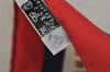 Authentic HERMES Petit Carre 40 Scarf Handkerchief "Cheval Turc." Silk Red 9049I