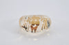 Authentic Louis Vuitton Bague Uncle John Ring Clear Gold Size M M65863 LV 9051J