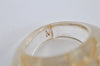 Authentic Louis Vuitton Bague Uncle John Ring Clear Gold Size M M65863 LV 9051J