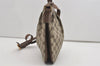Authentic GUCCI Shoulder Cross Body Bag Purse GG PVC Leather Brown 9052I