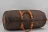 Authentic Louis Vuitton Monogram Keepall 60 Travel Boston Bag Old Model LV 9052J