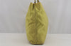 Authentic PRADA Nylon Tessuto Leather Shoulder Hand Bag Light Green Junk 9053I