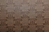 Authentic CELINE Macadam Blason Pattern Pouch Purse PVC Leather Beige 9053J