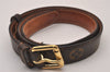 Auth Louis Vuitton Monogram Belt For Ceinture Pochette 85cm 33.4" M6948 LV 9054I