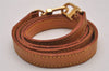 Authentic Louis Vuitton Leather Shoulder Strap Beige 39" LV 9058I