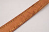 Authentic Louis Vuitton Leather Shoulder Strap Beige 39" LV 9058I