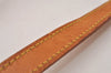 Authentic Louis Vuitton Leather Shoulder Strap Beige 39" LV 9058I