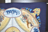 Authentic HERMES Carre 90 Scarf "CAVALIERS PEULS" Silk Navy 9059I